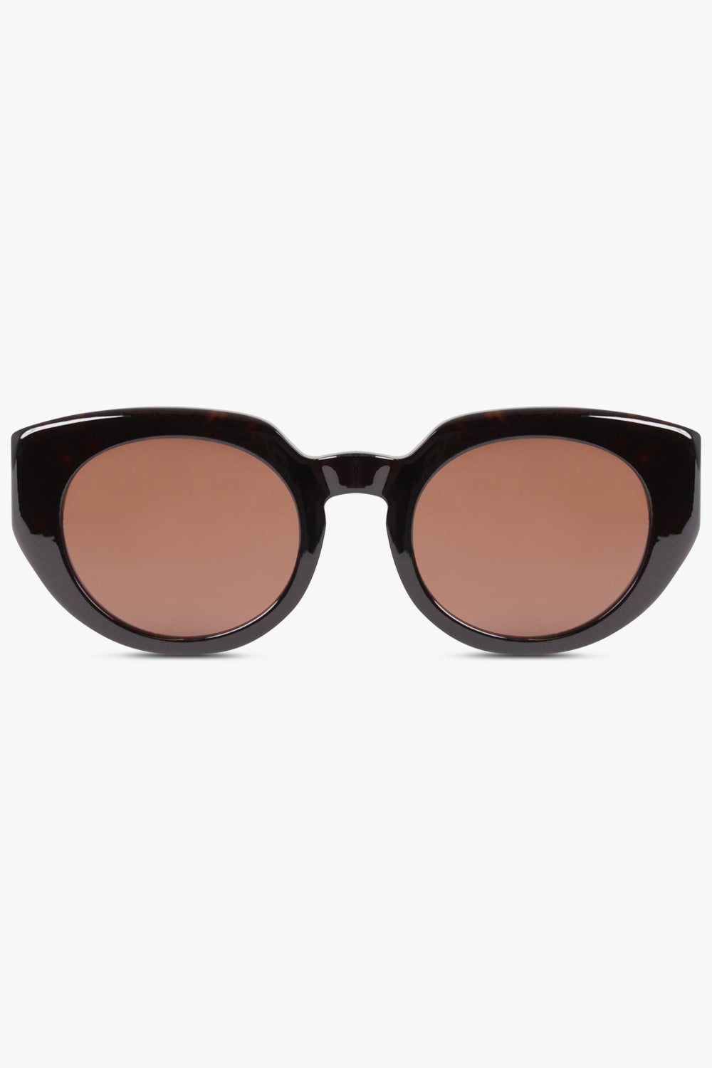 CH0311S ROUNDED SQUARE SUNGLASSES | GRADIENT BROWN - 1
