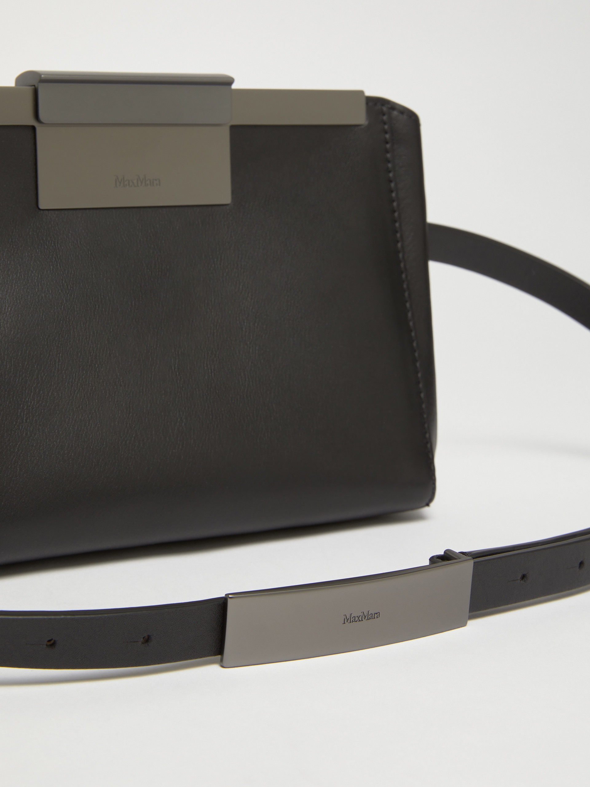 MMCLASPBELT Natural leather belt bag - 4