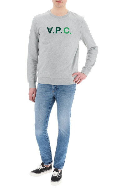 A.P.C. FLOCKED V.P.C. LOGO SWEATSHIRT outlook