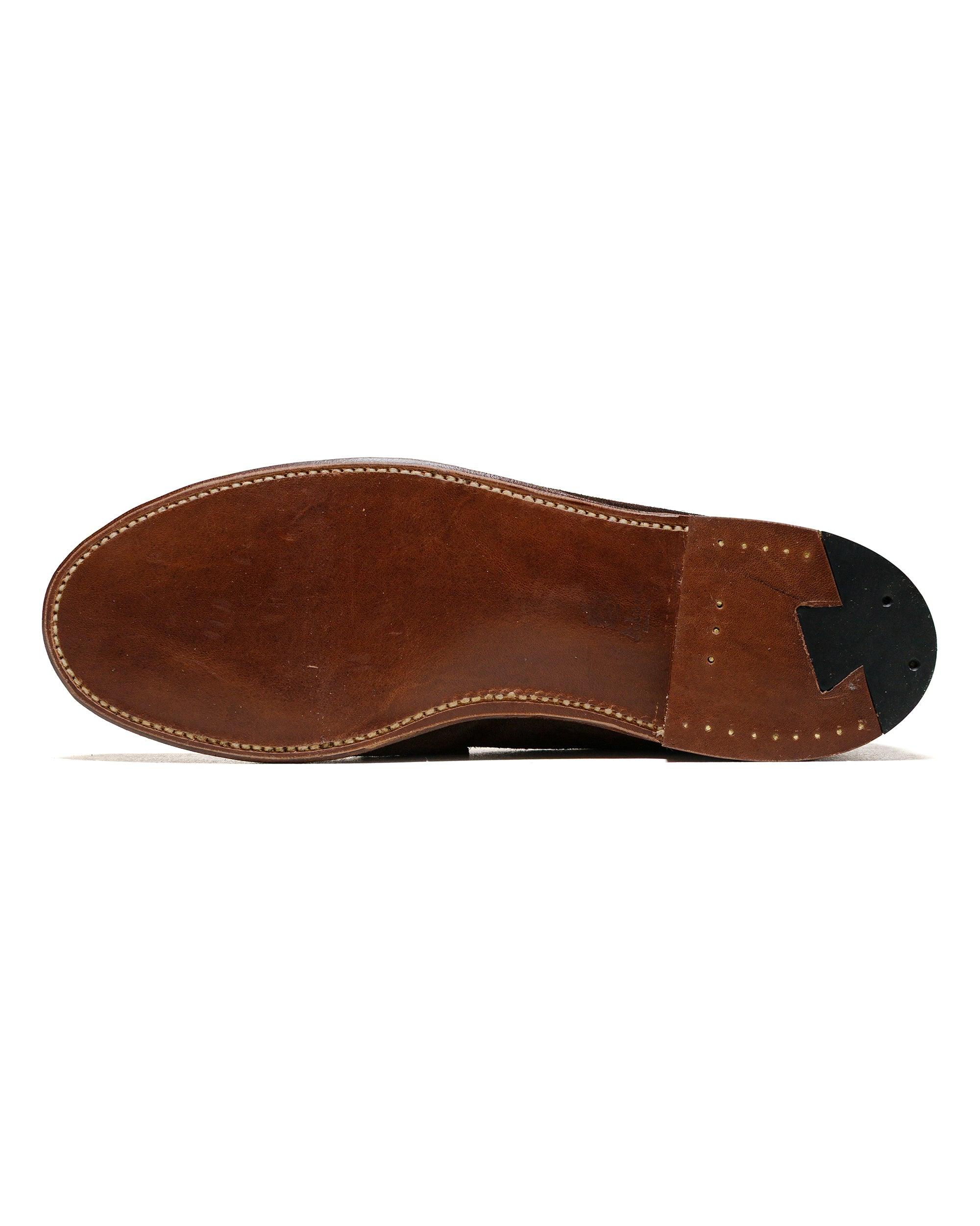 Penny Loafer Dark Brown Suede 5738F - 5
