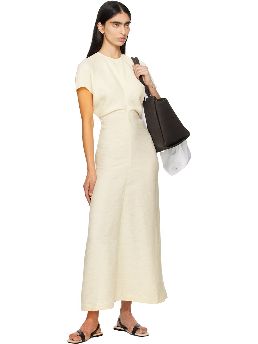 dress shoulder pink midi Mauve Textured Knit Shoulder Tie Midi Dress – PinkBlush