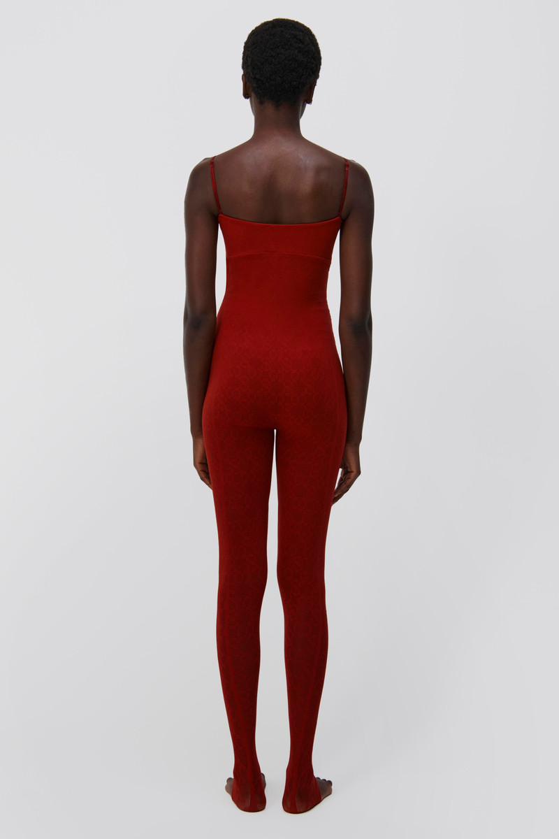SIMKHAI WOLFORD LOGO JUMPSUIT 4
