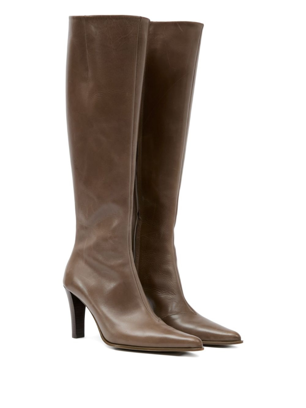 pointed-toe knee-high boots - 2