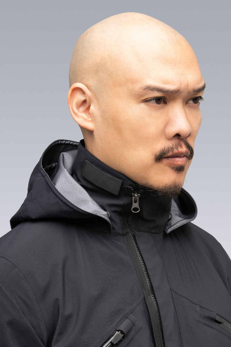 J1B-GT 3L Gore-Tex Pro Interops Jacket White (2 hoods: White & Black) 29
