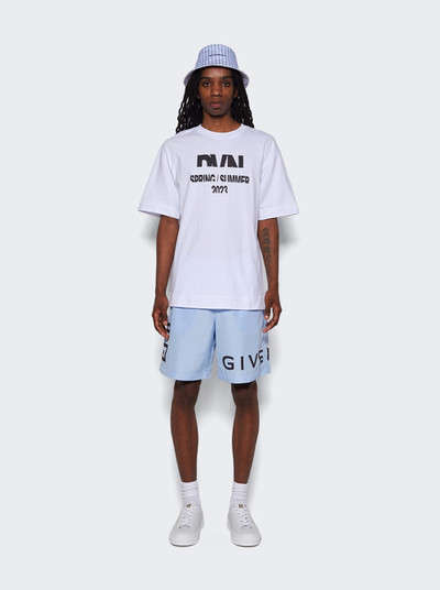 Givenchy Long Swim Shorts Baby Blue outlook