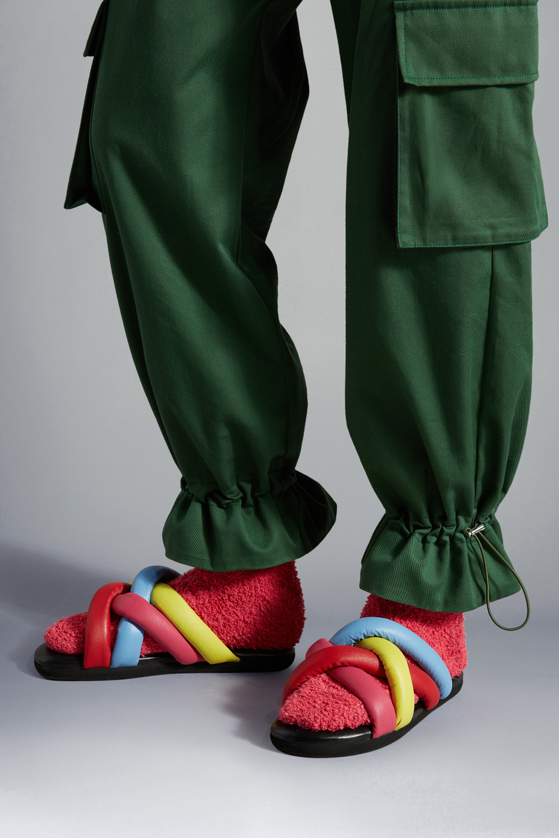 Moncler Jbraided Slides outlook