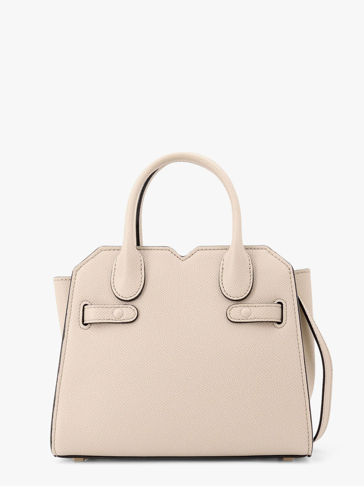 Valextra Leather Handbag With Frontal Walker And Strap - 2