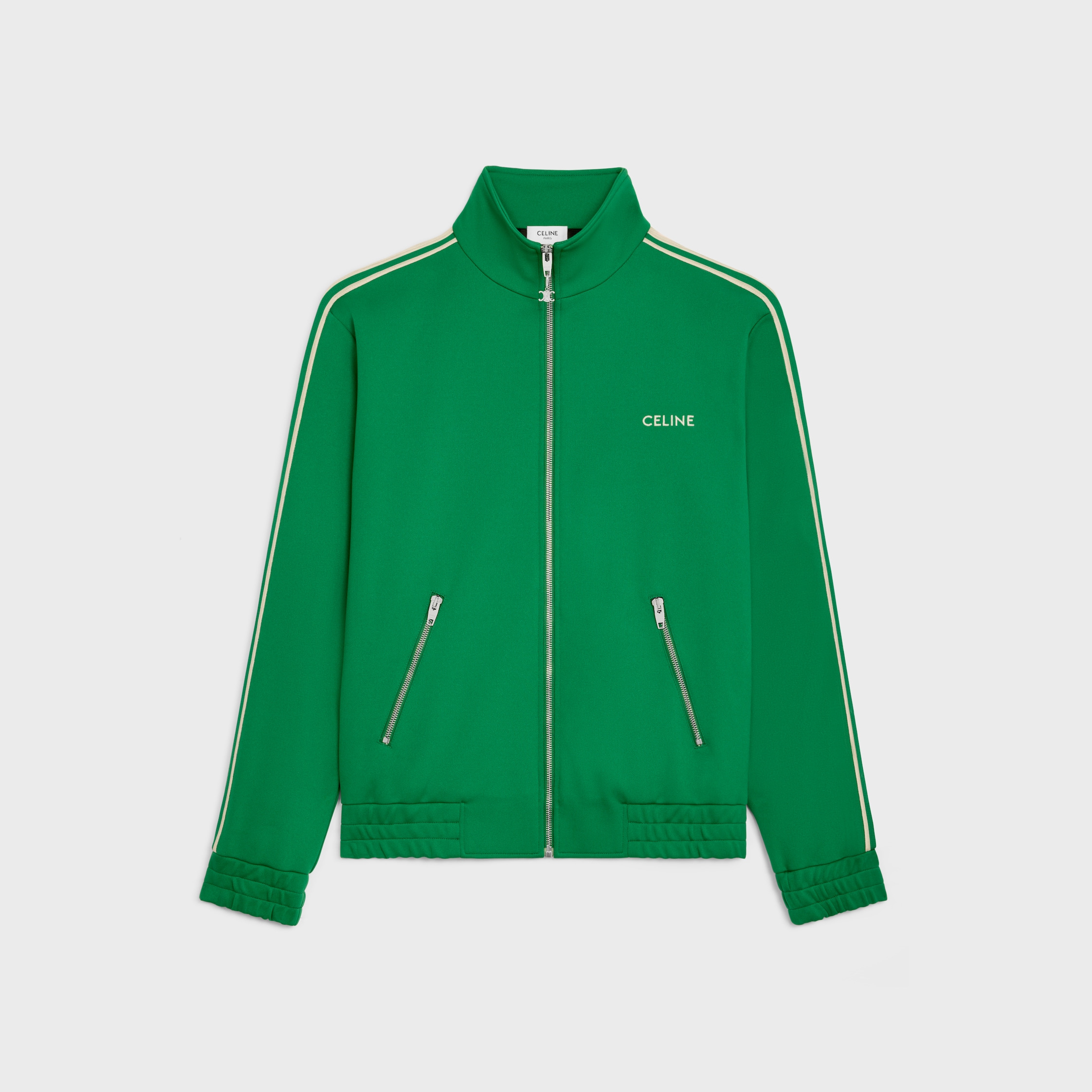 celine tracksuit jacket in double face jersey - 1
