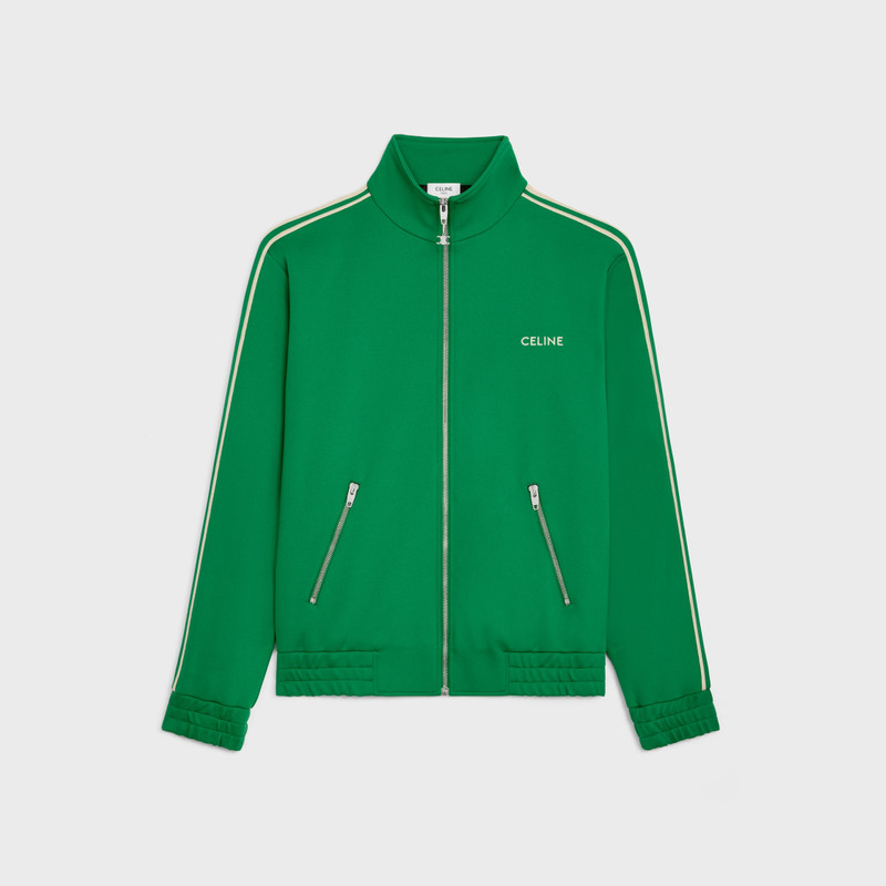 celine tracksuit jacket in double face jersey 1