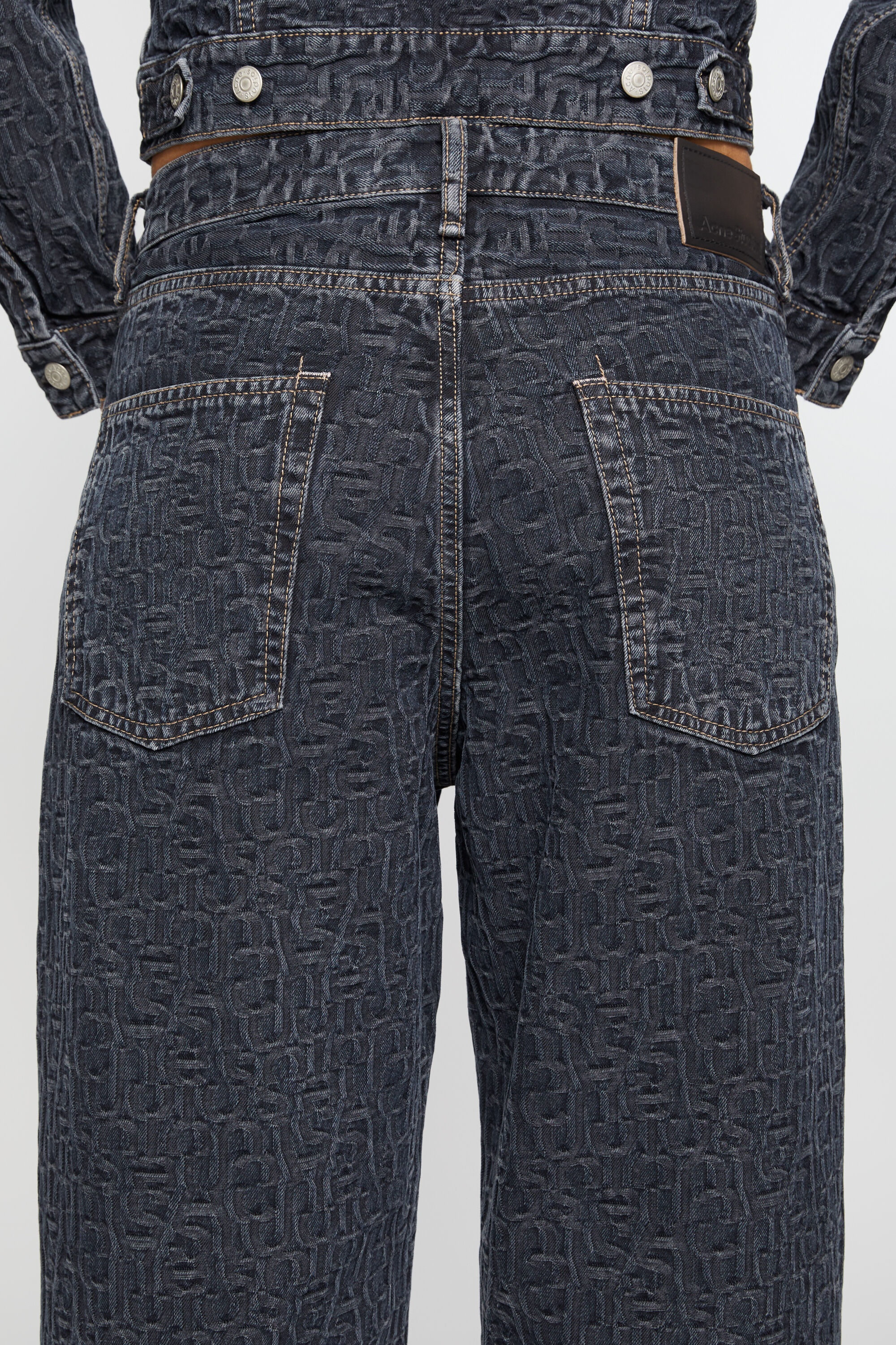 Baggy fit jeans - 1981F - Blue/black - 6