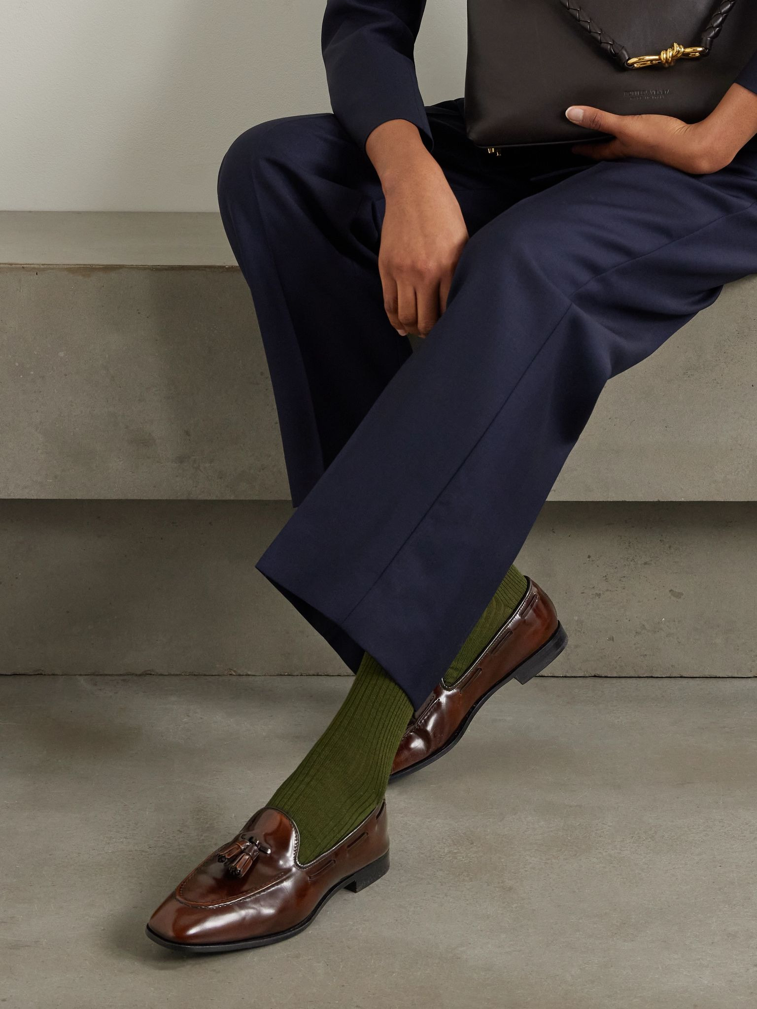 Maidstone tasseled leather loafers Brown - 2