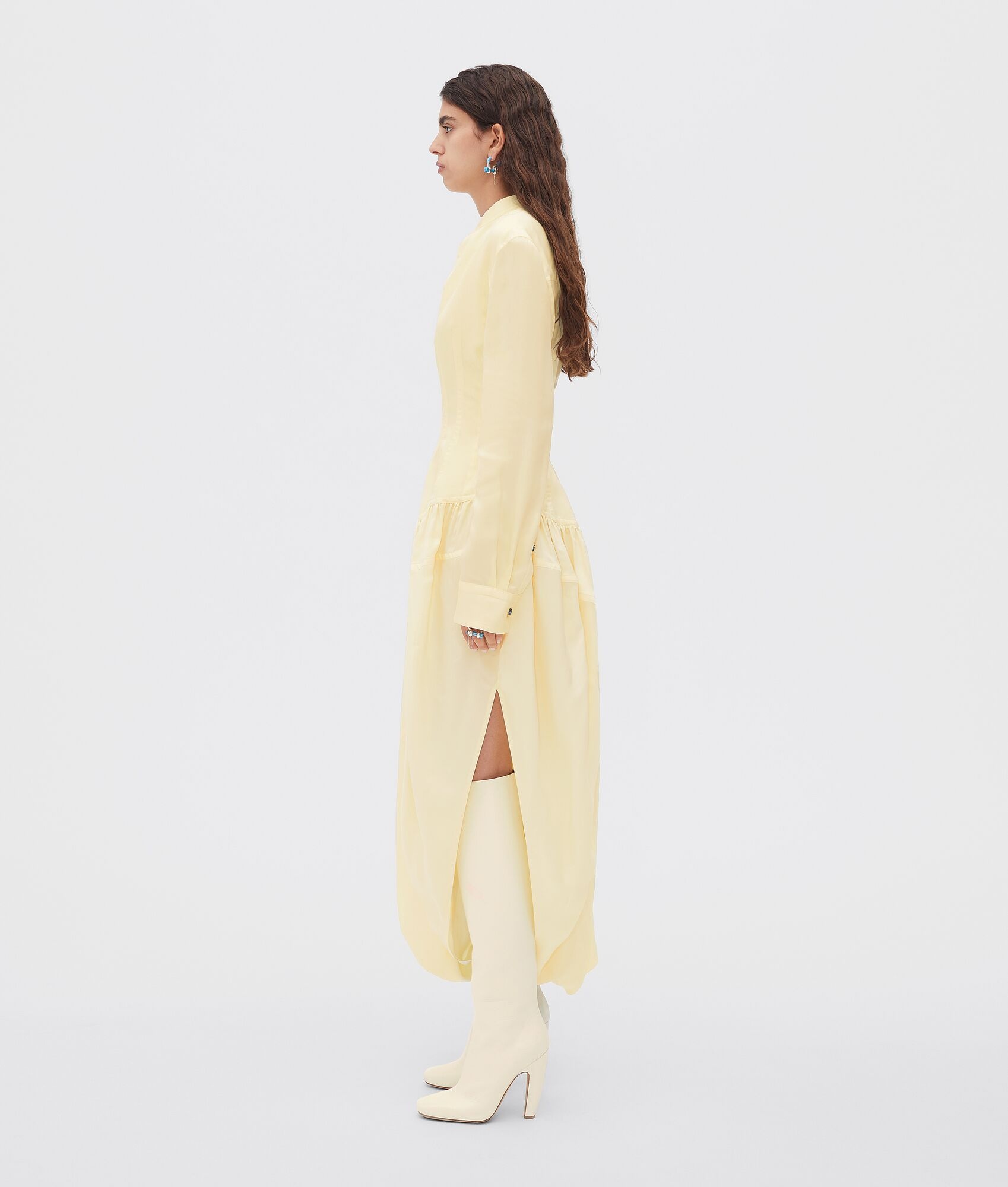 washed viscose dress - 2