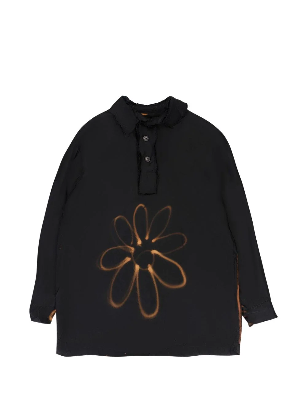 aerograph-print blouse - 1