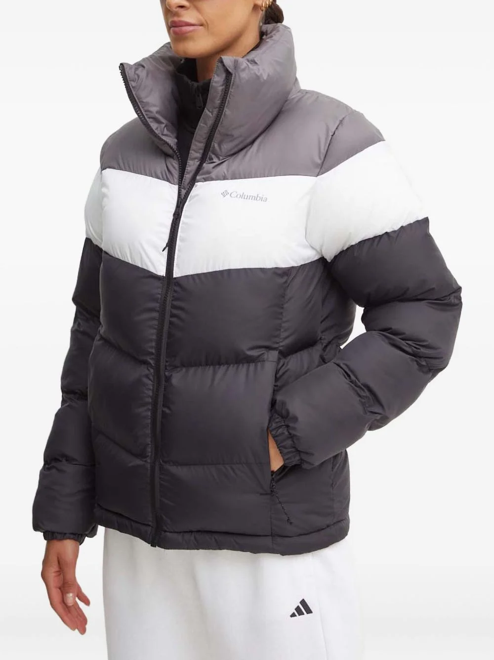 Puffect II colourblock puffer jacket - 1