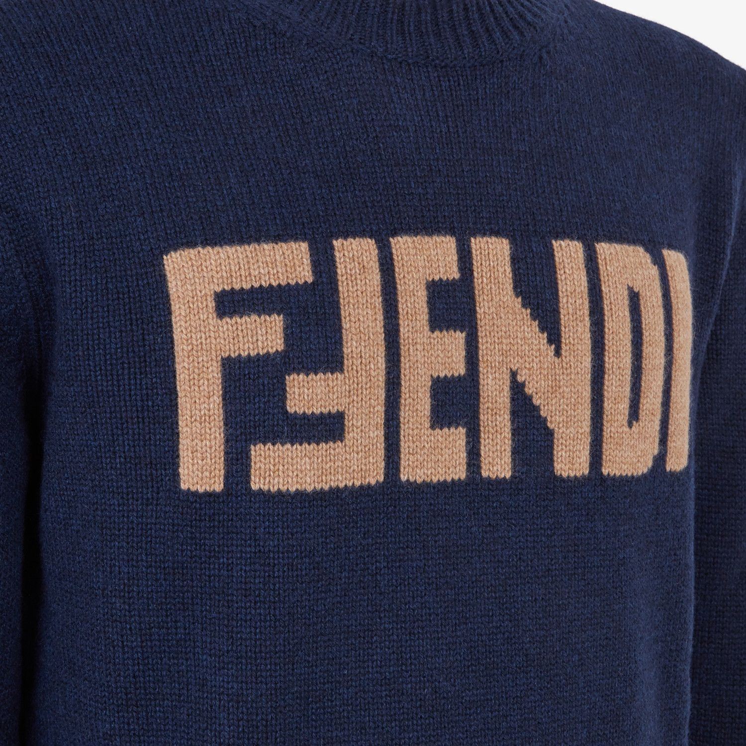 Blue cashmere sweater - 3
