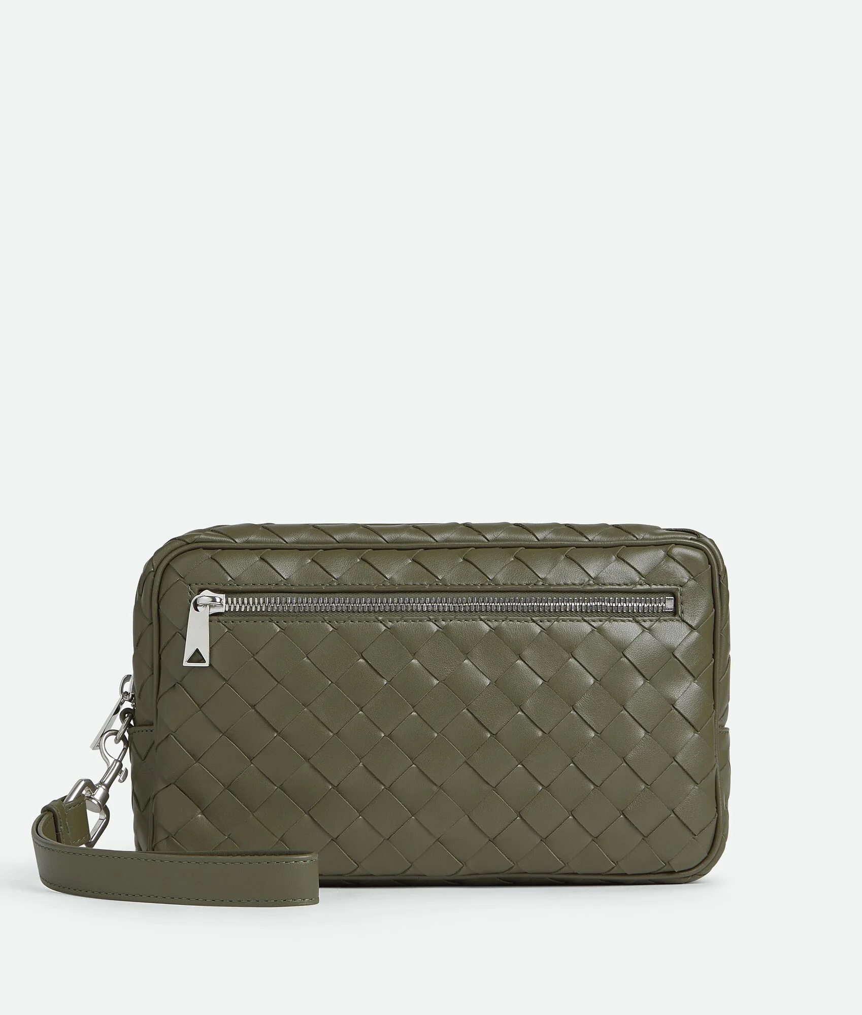 Intrecciato Pouch With Wristlet - 1