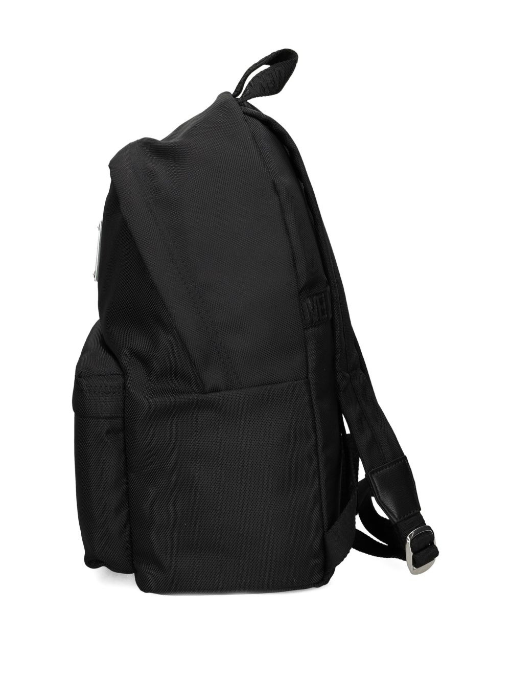 logo-plaque backpack - 4