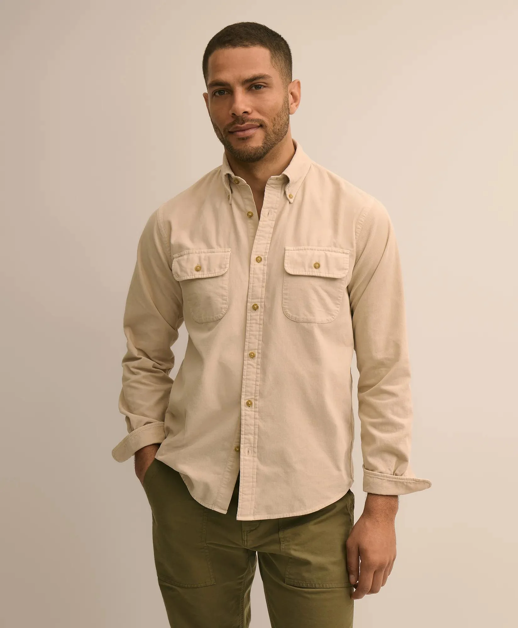 Friday Corduroy Work Shirt - 1