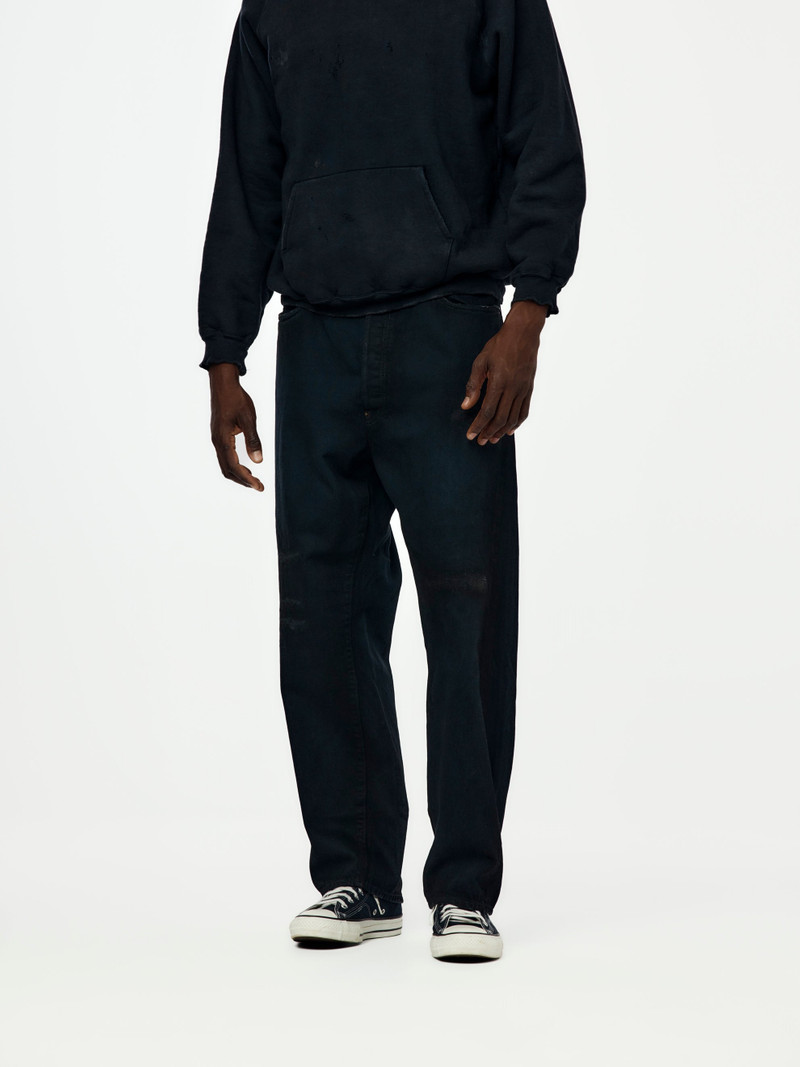 A.PRESSE X UNION NO.22 WIDE DENIM PANTS (BLACK) 1