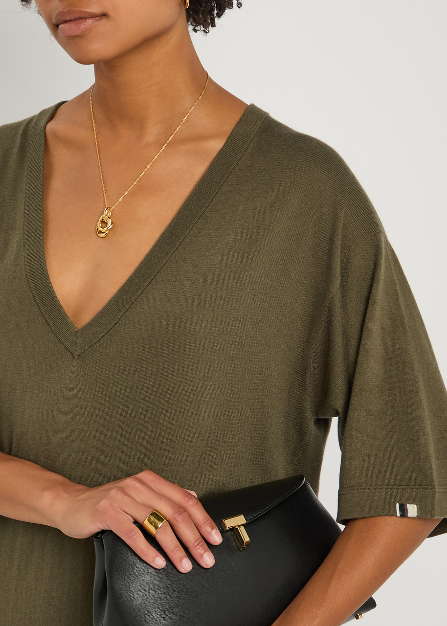 Extreme Cashmere n°410 Inda Cotton and Cashmere-blend Maxi Dress - 5
