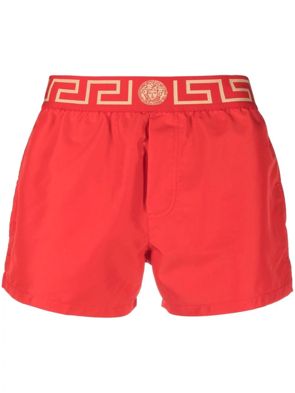 Greca logo swim shorts - 1