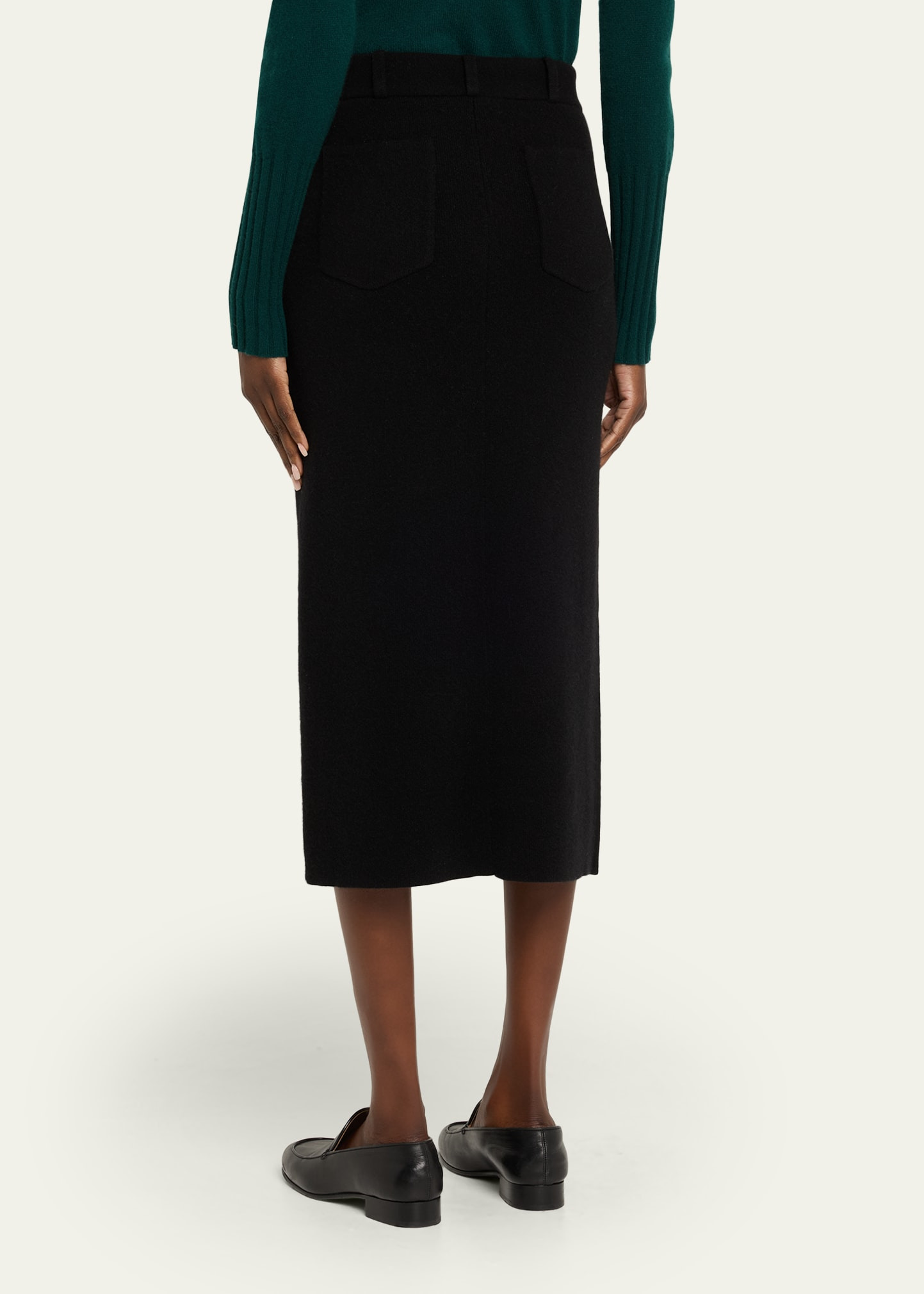 Cashmere Tailored Skirt - 3