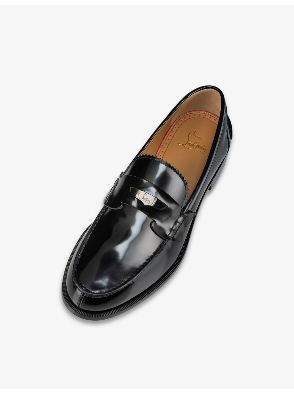Penny Flat Calf Abrasviato leather loafers - 5