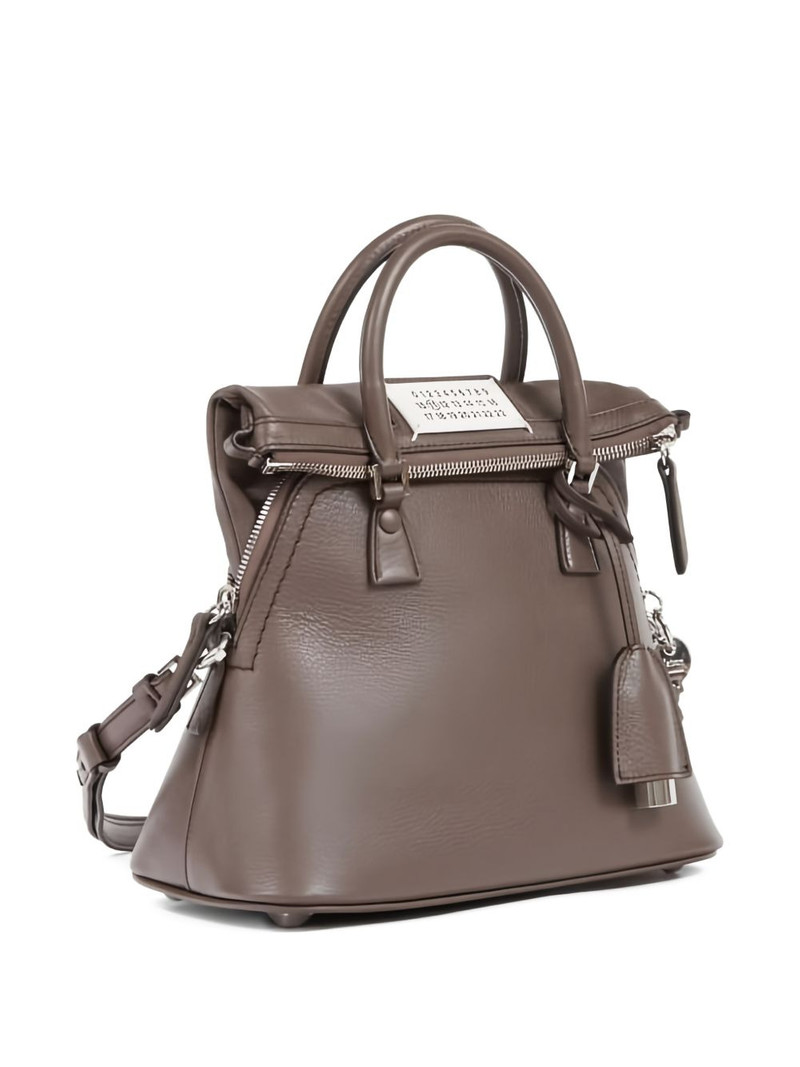 mini 5AC Classique leather tote bag 3