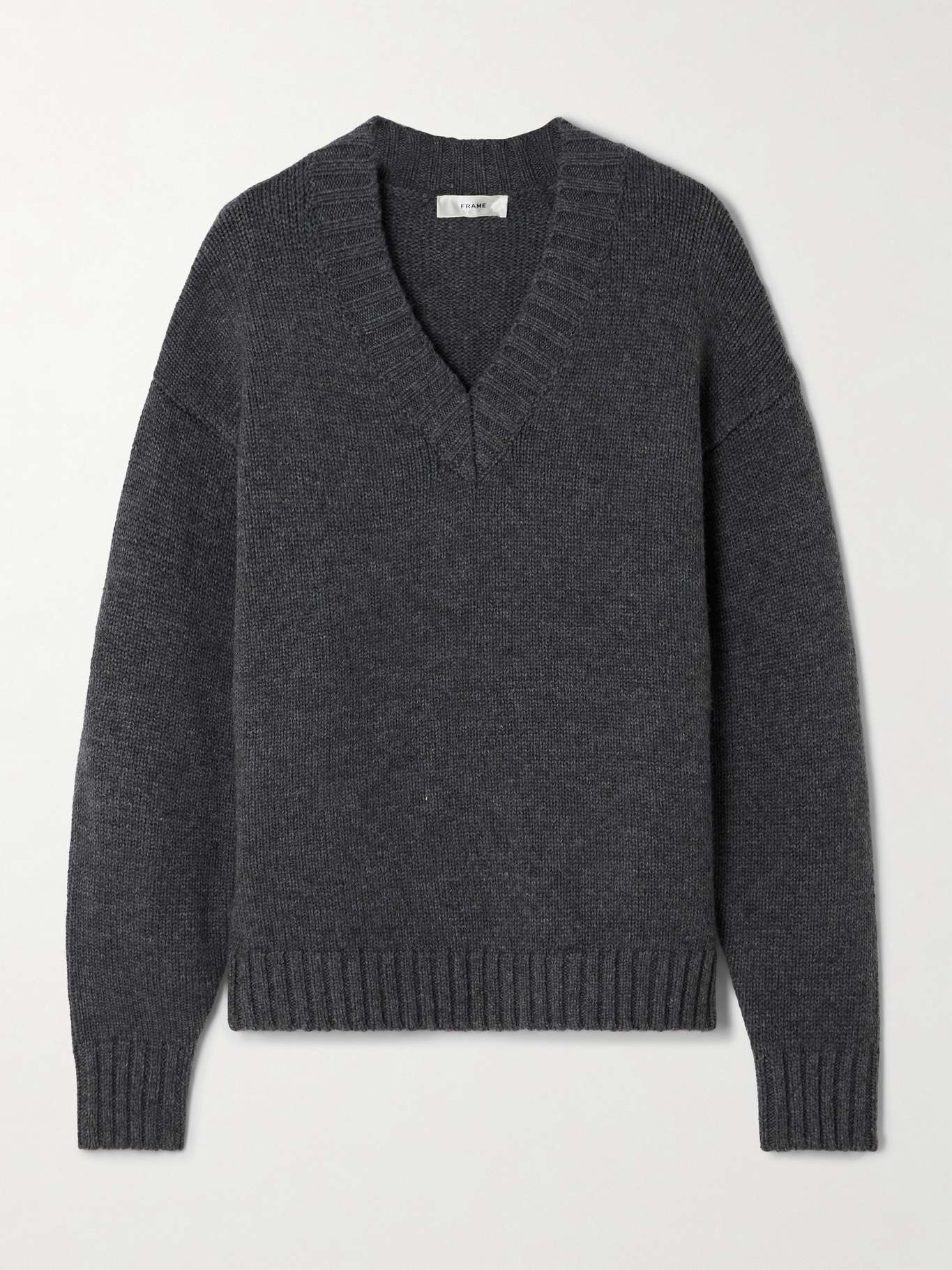 Wool and cashmere-blend sweater - 1