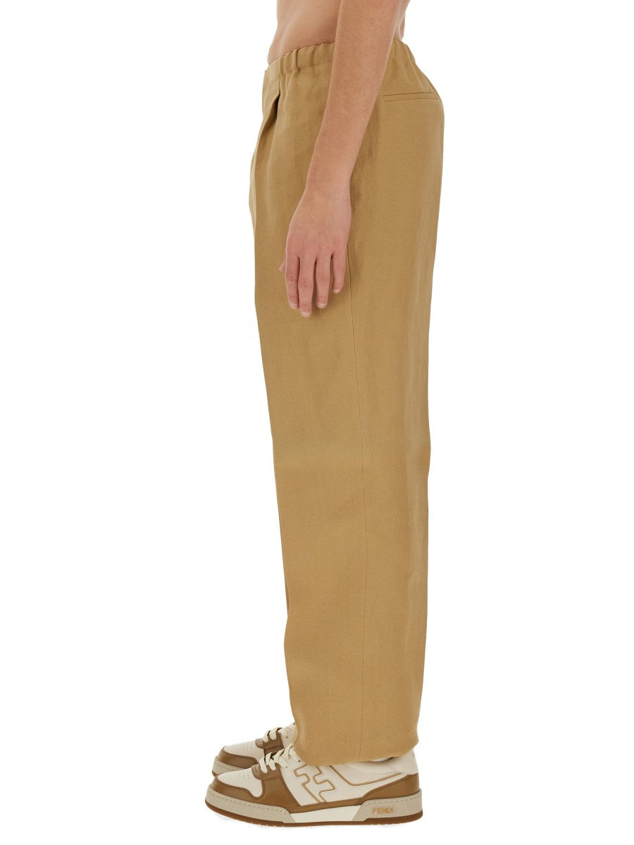 Fendi Men Canvas Pants - 3