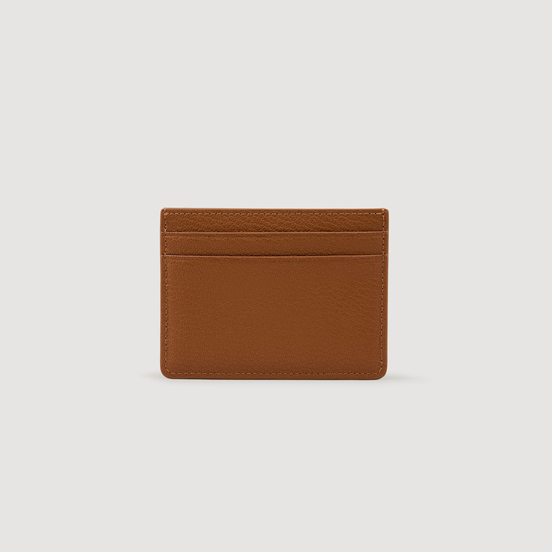 Sandro GRAINED LEATHER CARDHOLDER outlook
