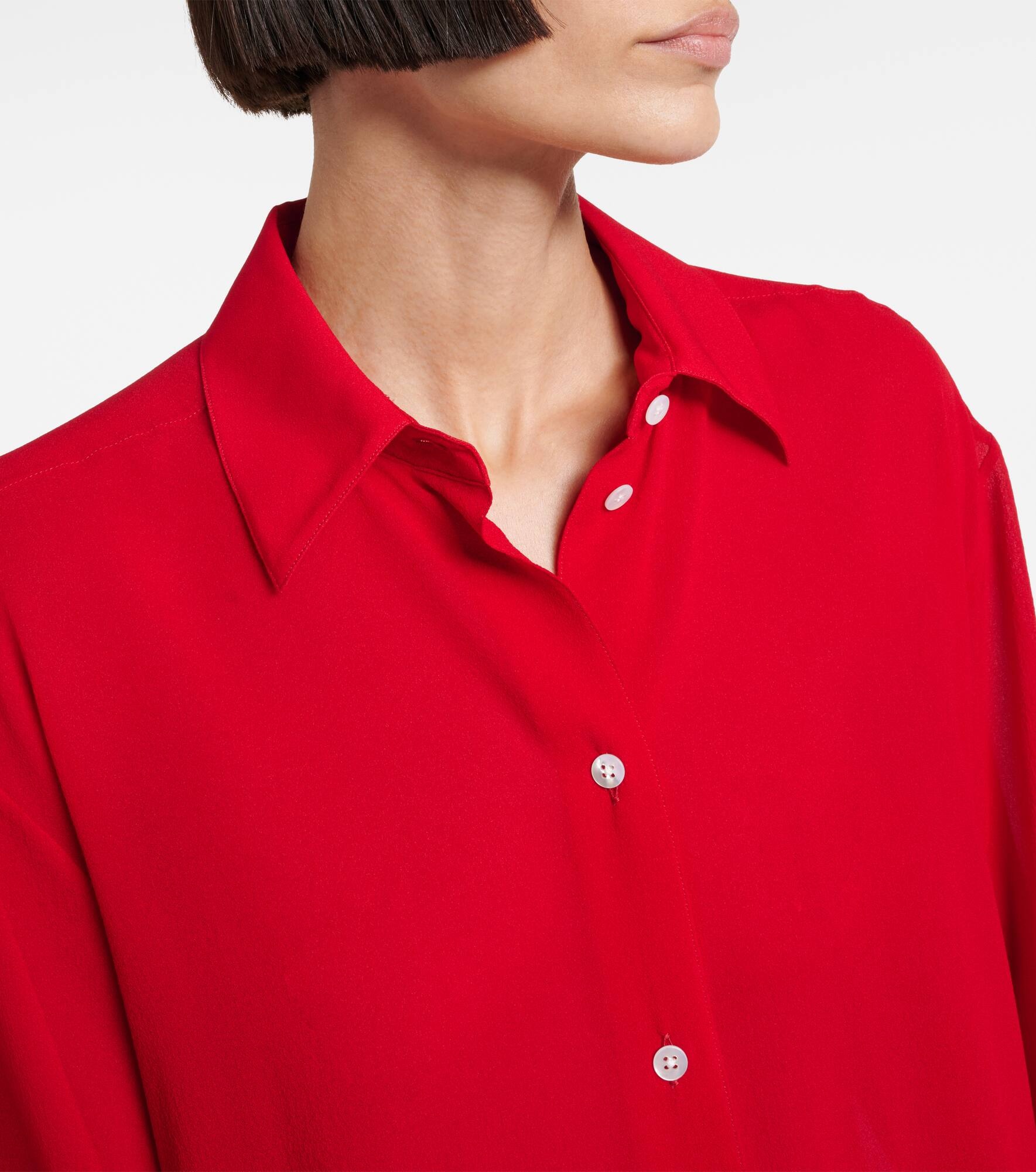 Elia silk-blend shirt - 4