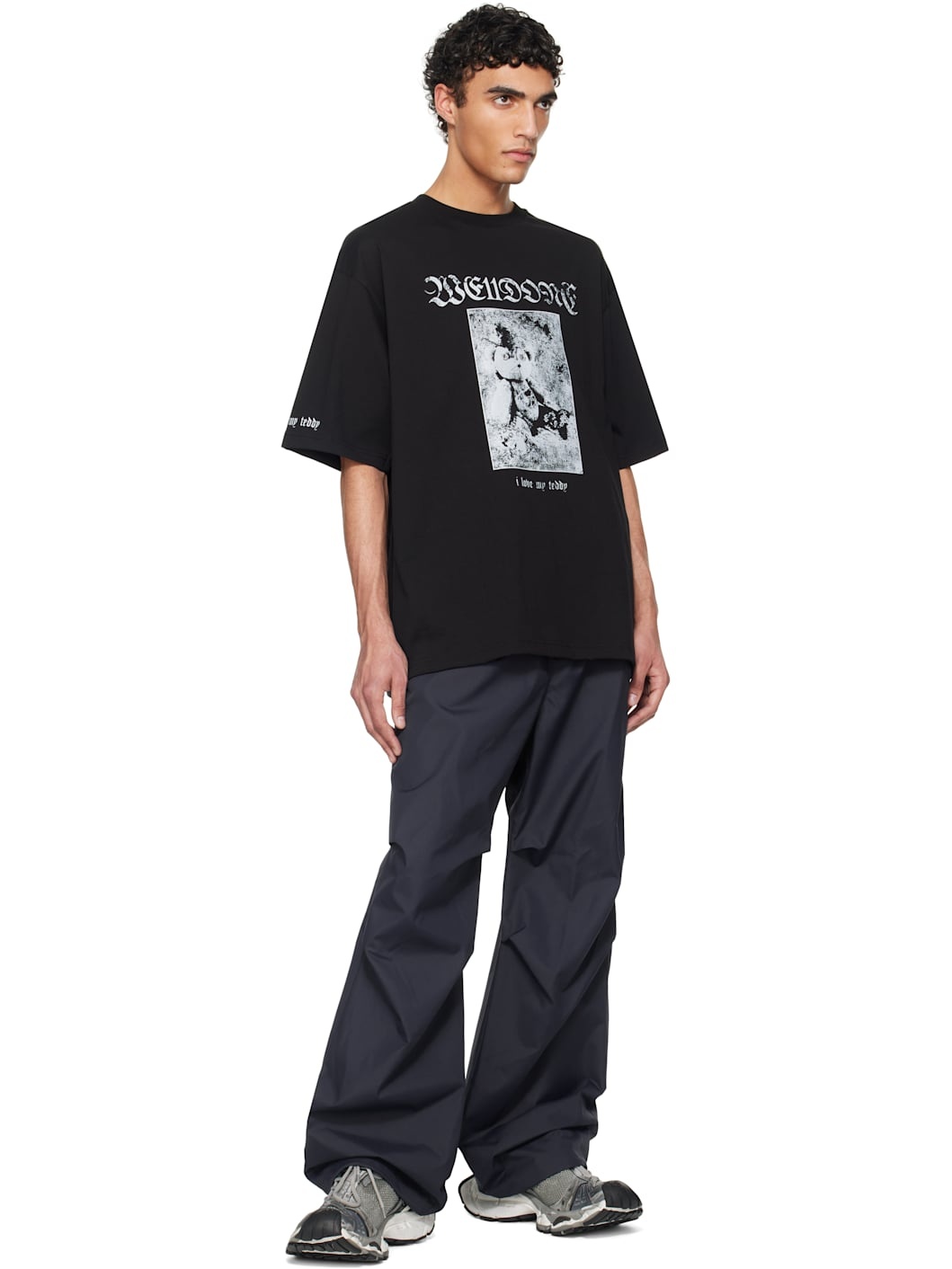 Navy Banding Track Pants - 4