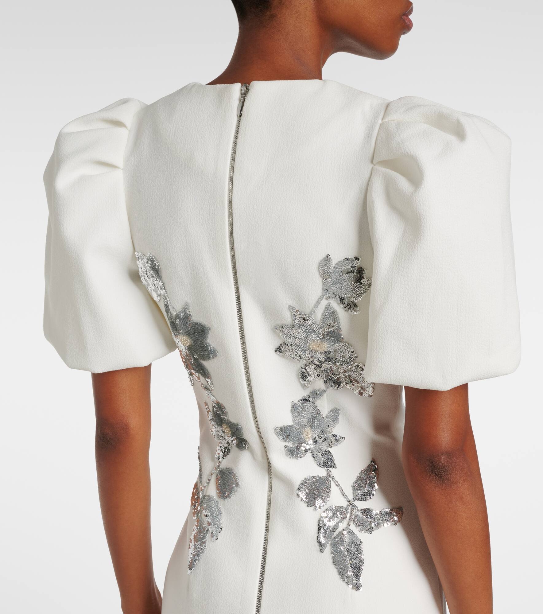 Bridal Lucilla embellished midi dress - 5