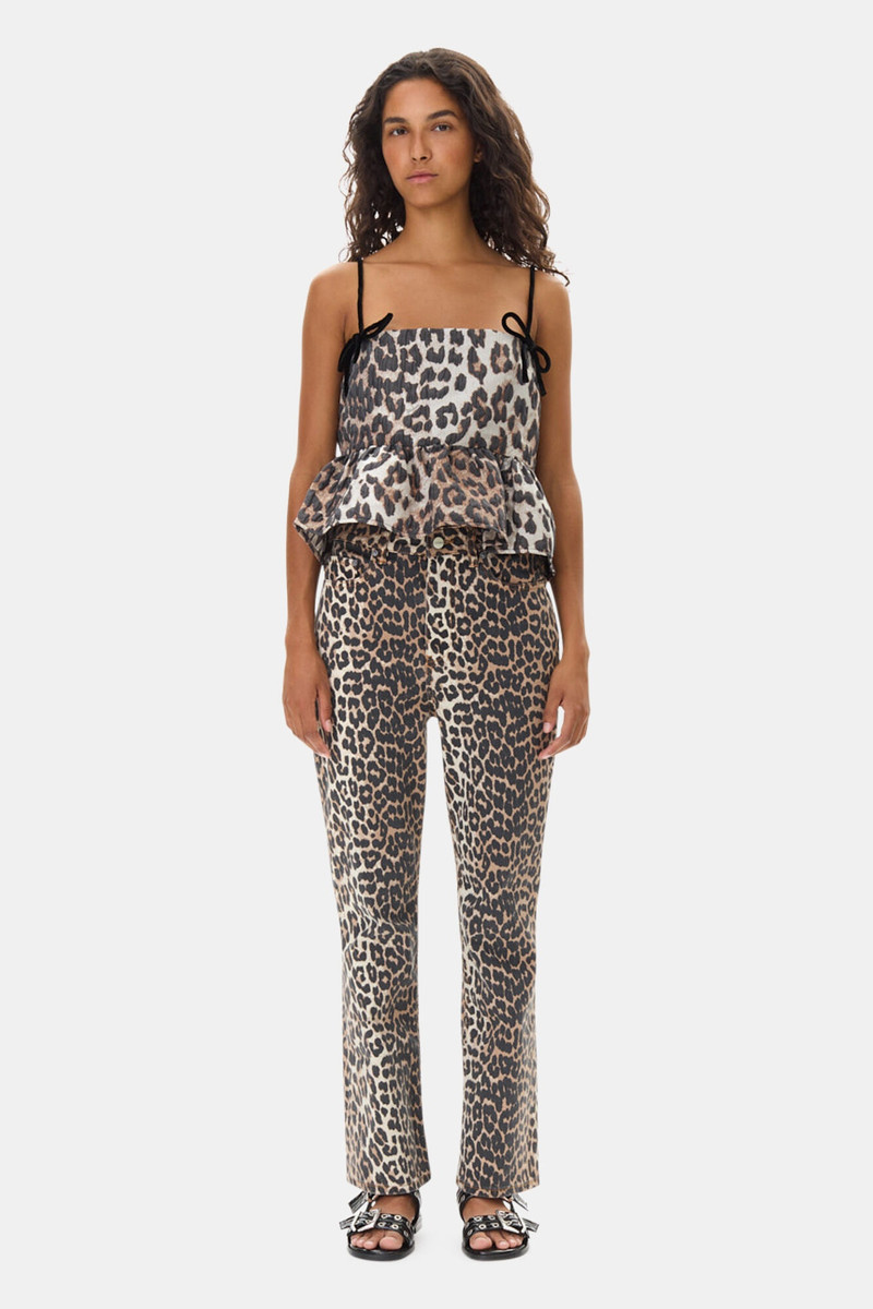 LEOPARD 3D JACQUARD TOP 3