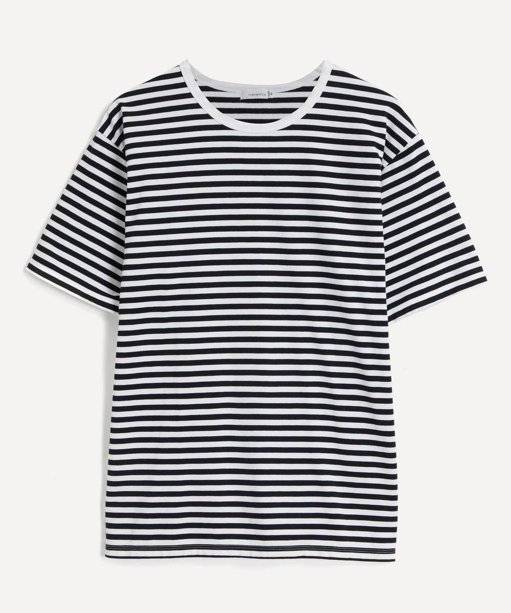 Coolmax Striped Jersey Short-Sleeve T-Shirt - 1