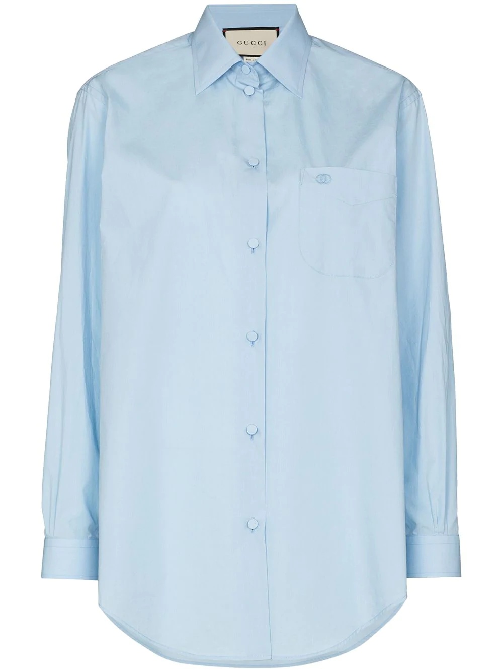 button-up long-sleeve shirt - 1