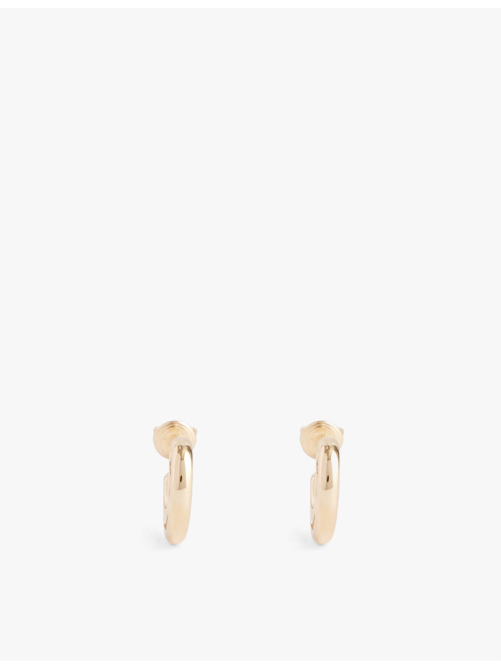 Open Drop 18ct yellow-gold plated 925 sterling-silver earrings - 3
