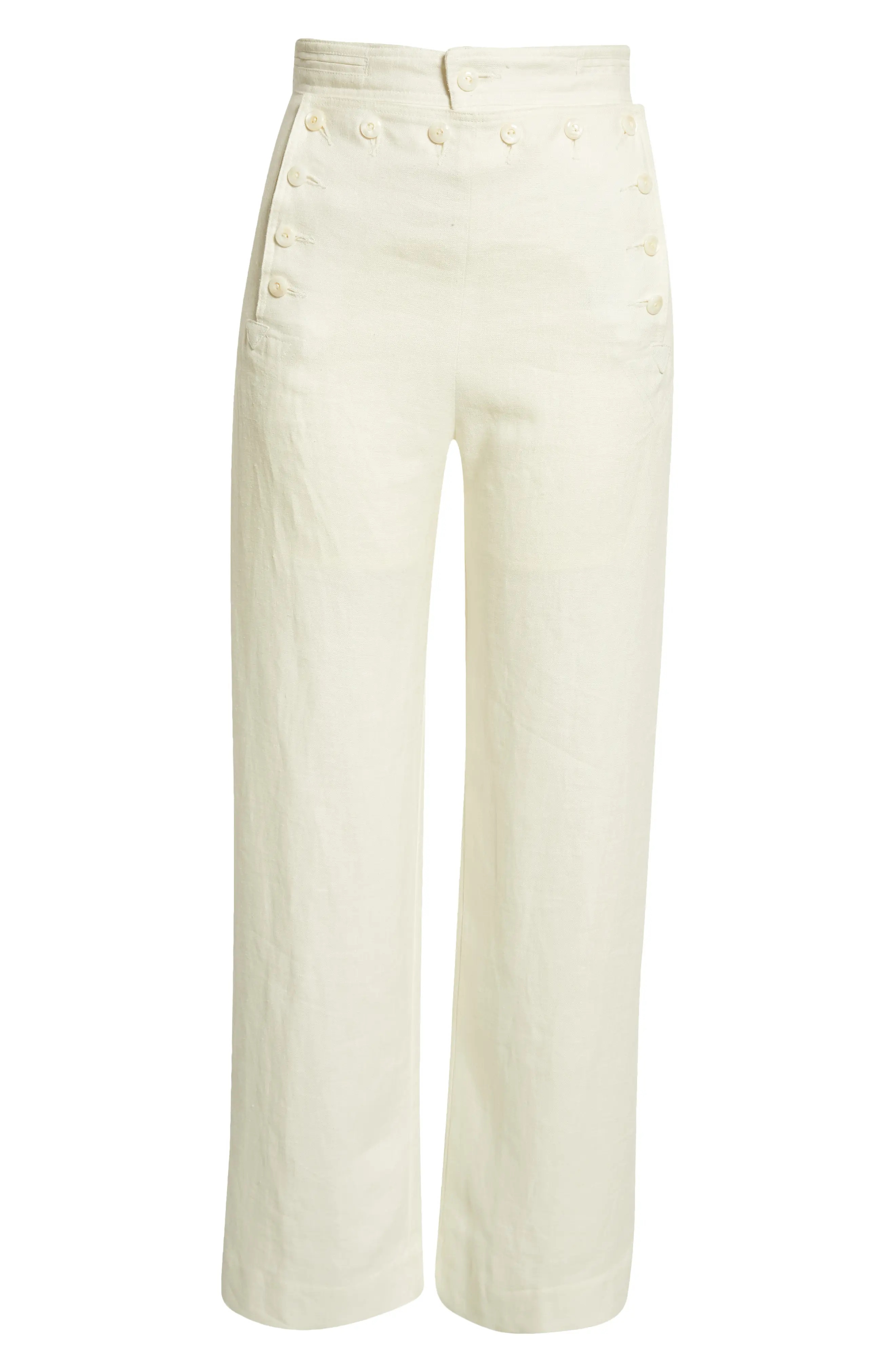 Linen Sailor Trousers - 6