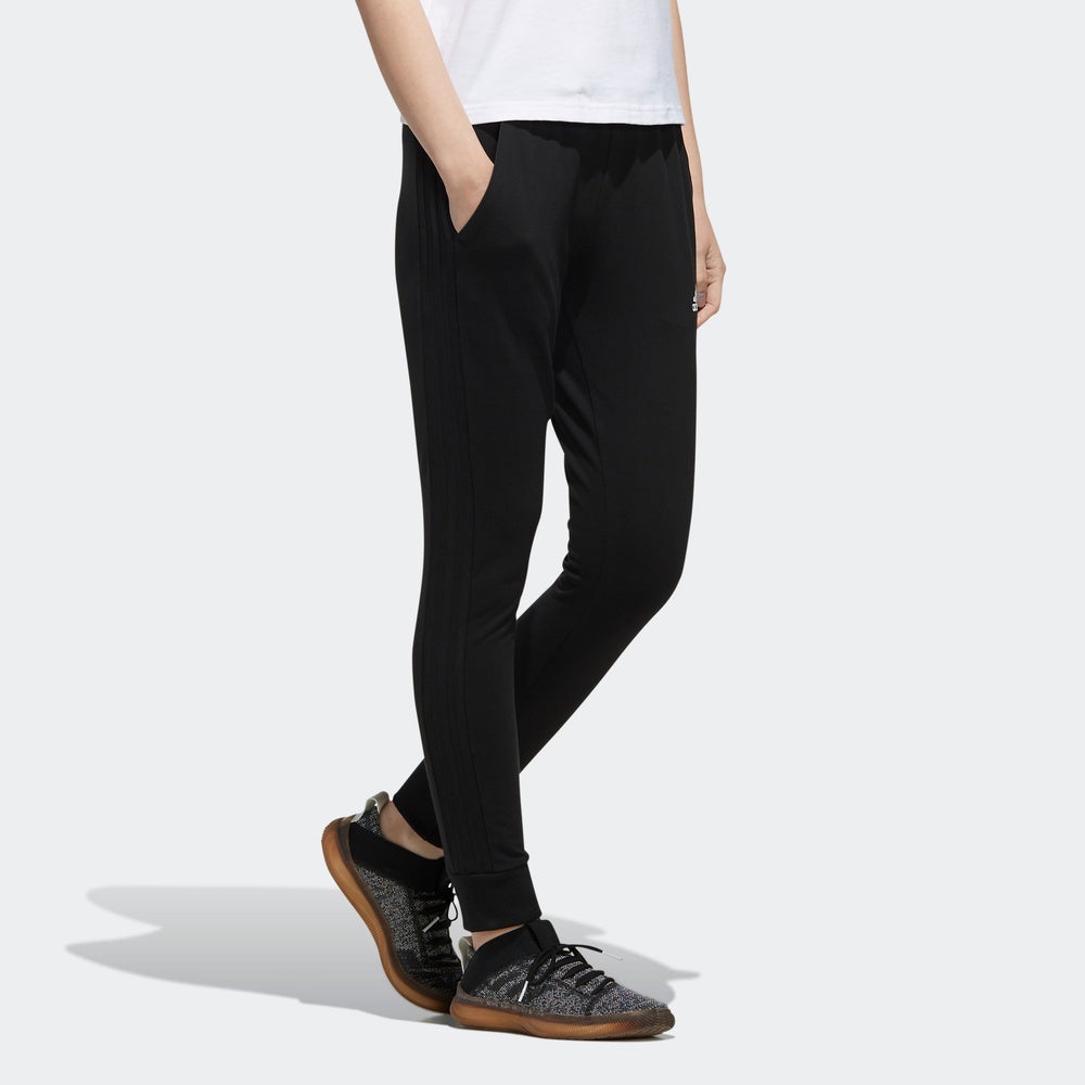 (WMNS) adidas Light 3-Stripe 'Pants 'Black' EH3888 - 6