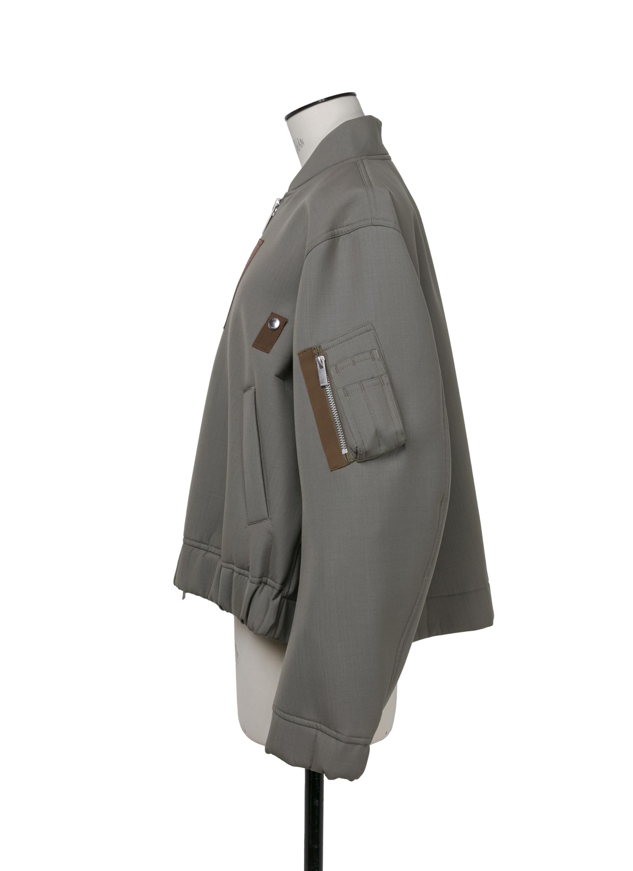 sacai Suiting Bonding Blouson | REVERSIBLE