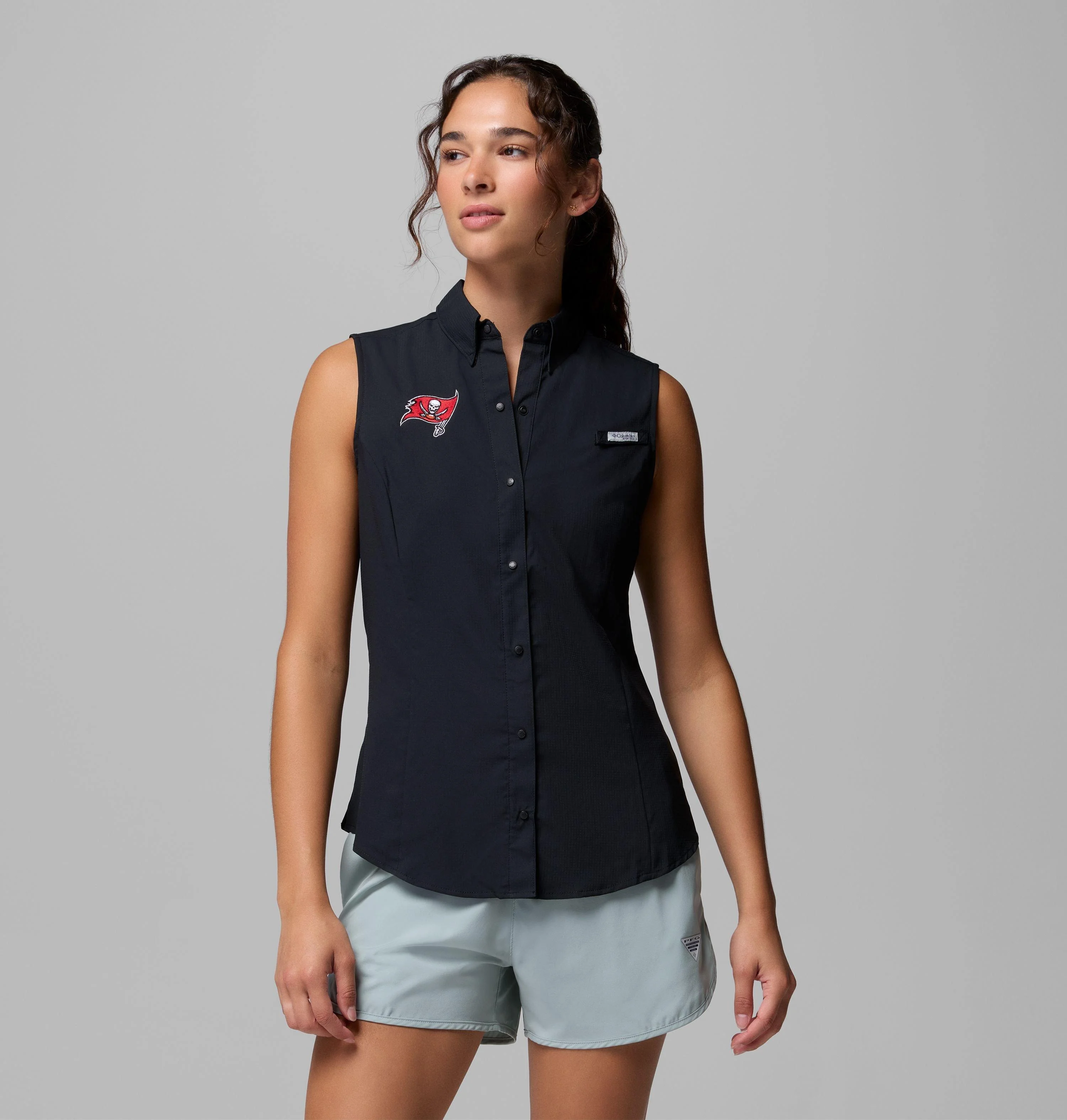 Women's PFG Tamiami Sleeveless Shirt - Tampa Bay Buccaneers - 1