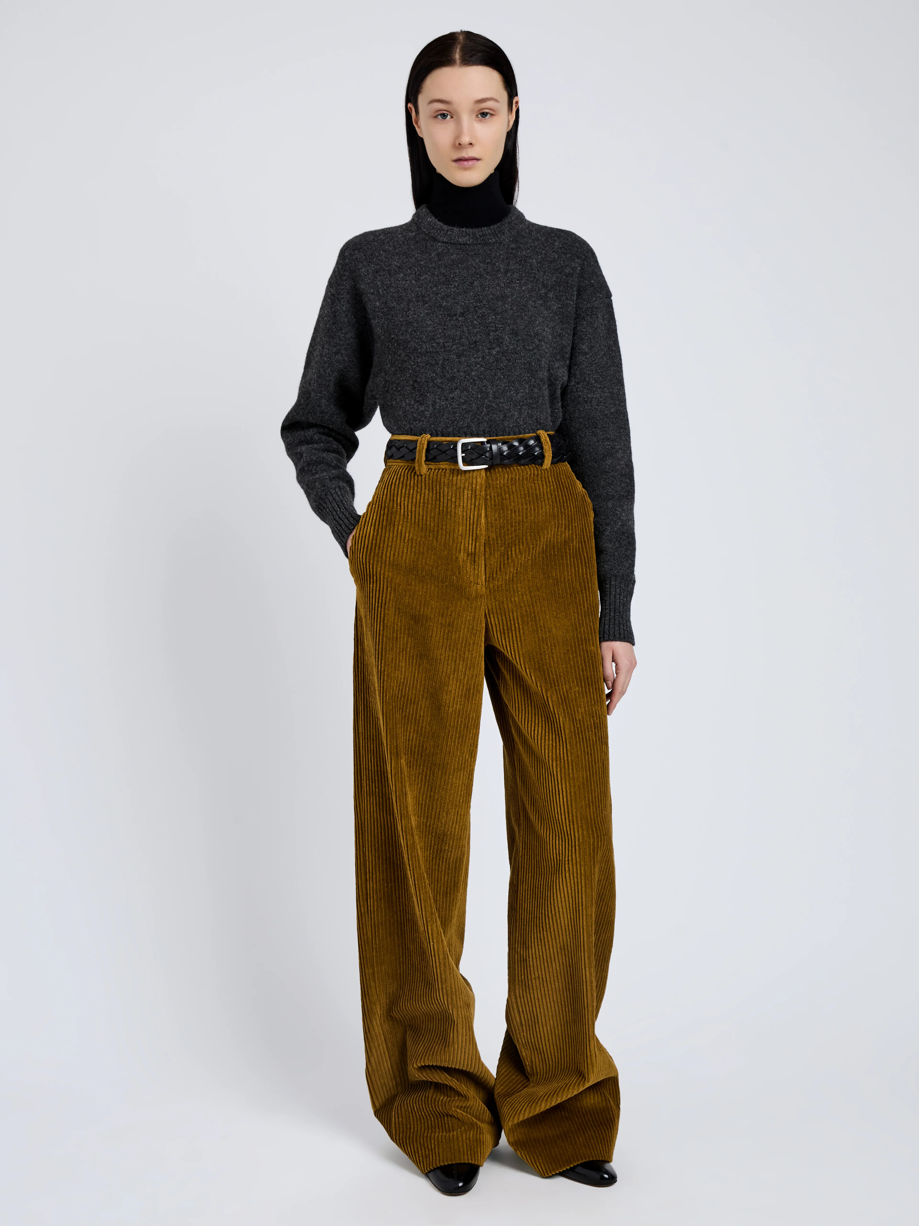 Randi Top in Boiled Wool - 3