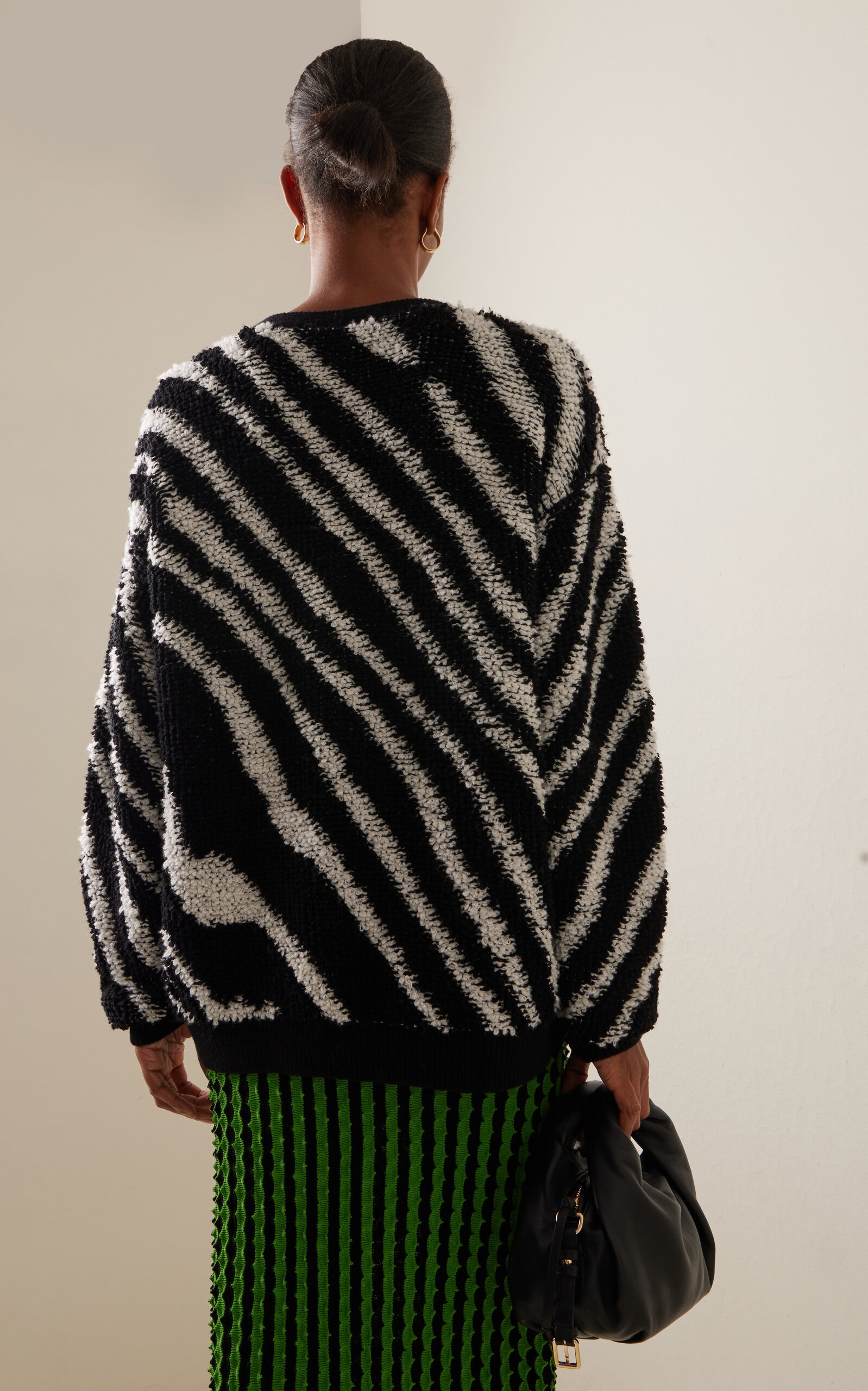 Christian Merino Wool Cardigan animal - 4