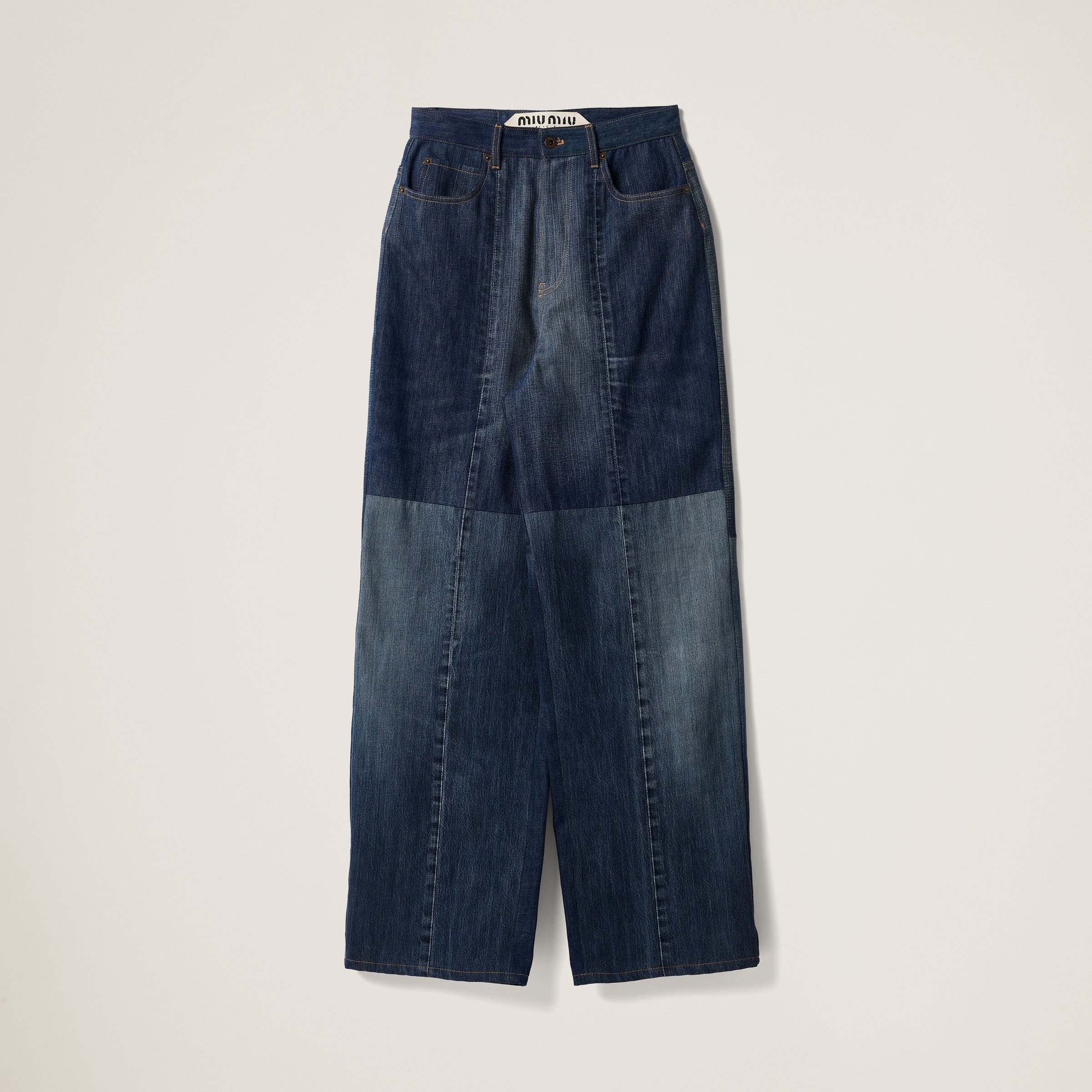Five-pocket denim jeans - 1