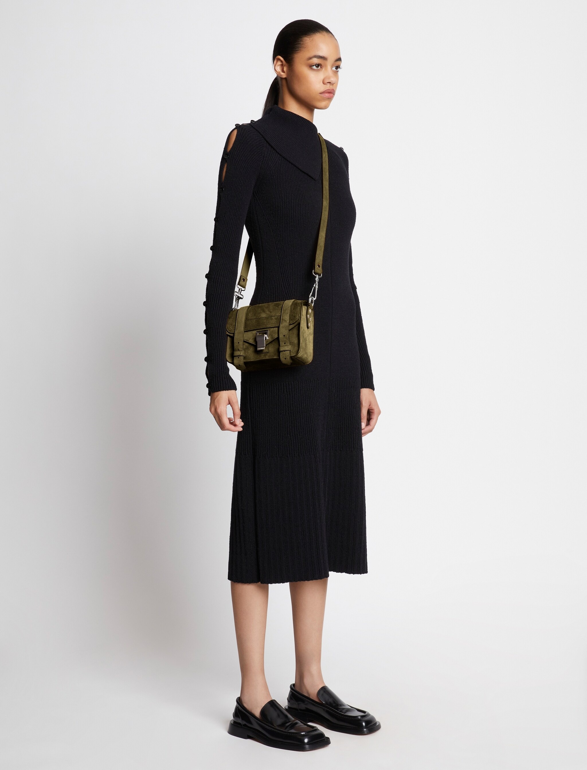 Suede PS1 Mini Crossbody Bag - 3