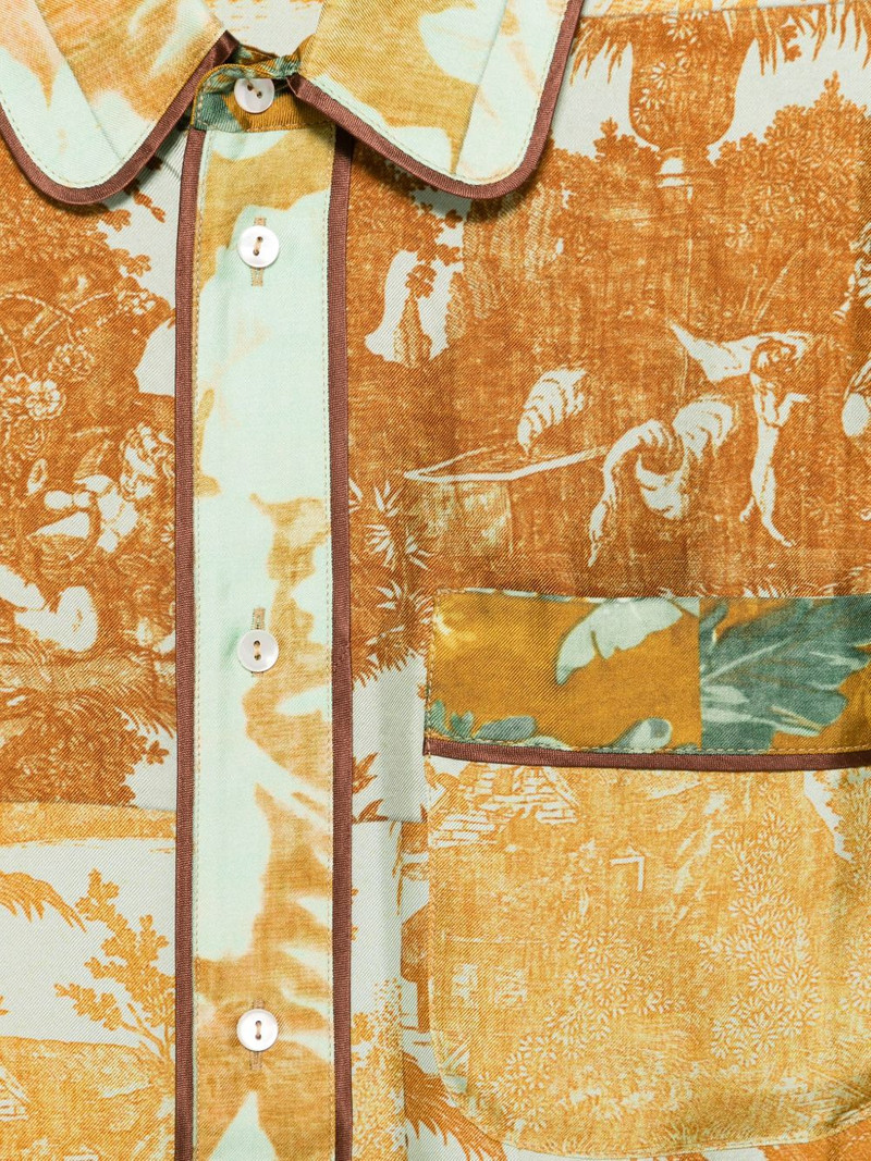 Aloe Toile de Jouy-print shirt 3