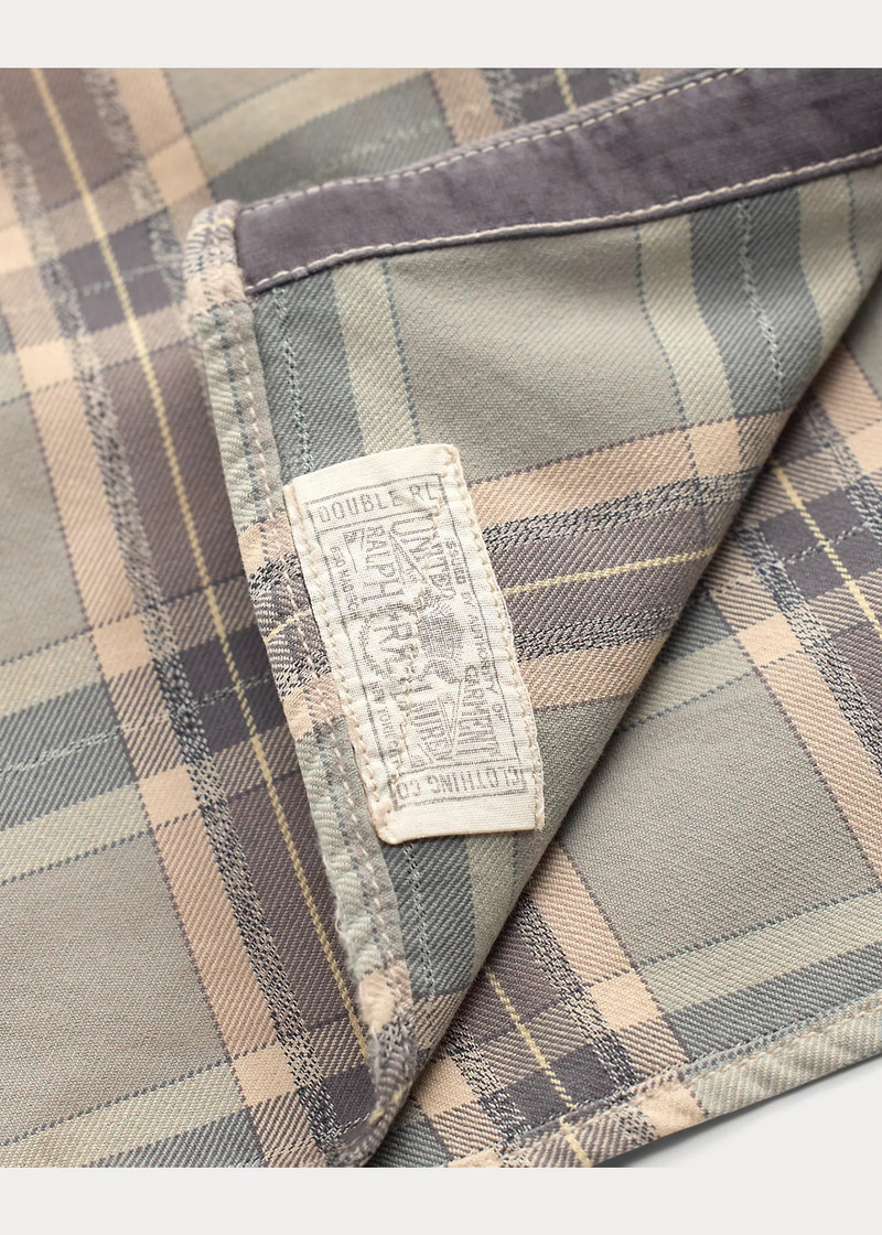 Repaired Plaid Twill Workshirt 5