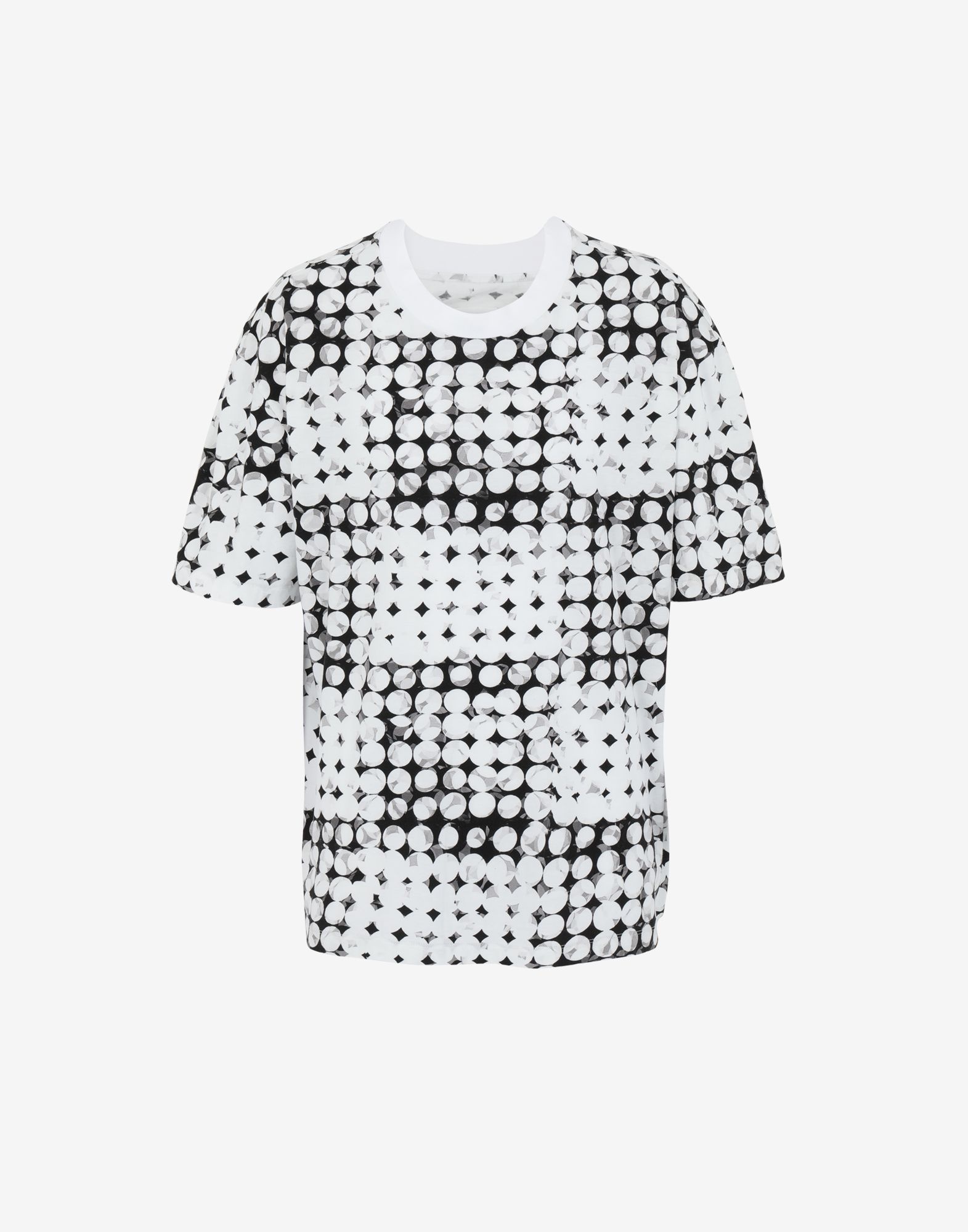 Pixel polka dots T-shirt - 1