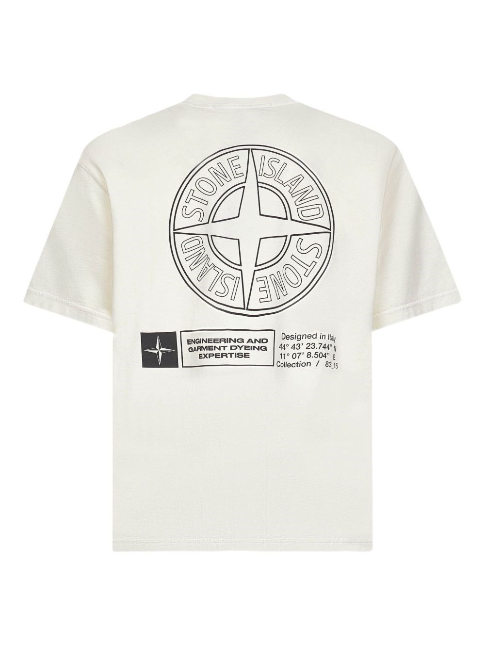 Short sleeves cotton t-shirt with logo - 2